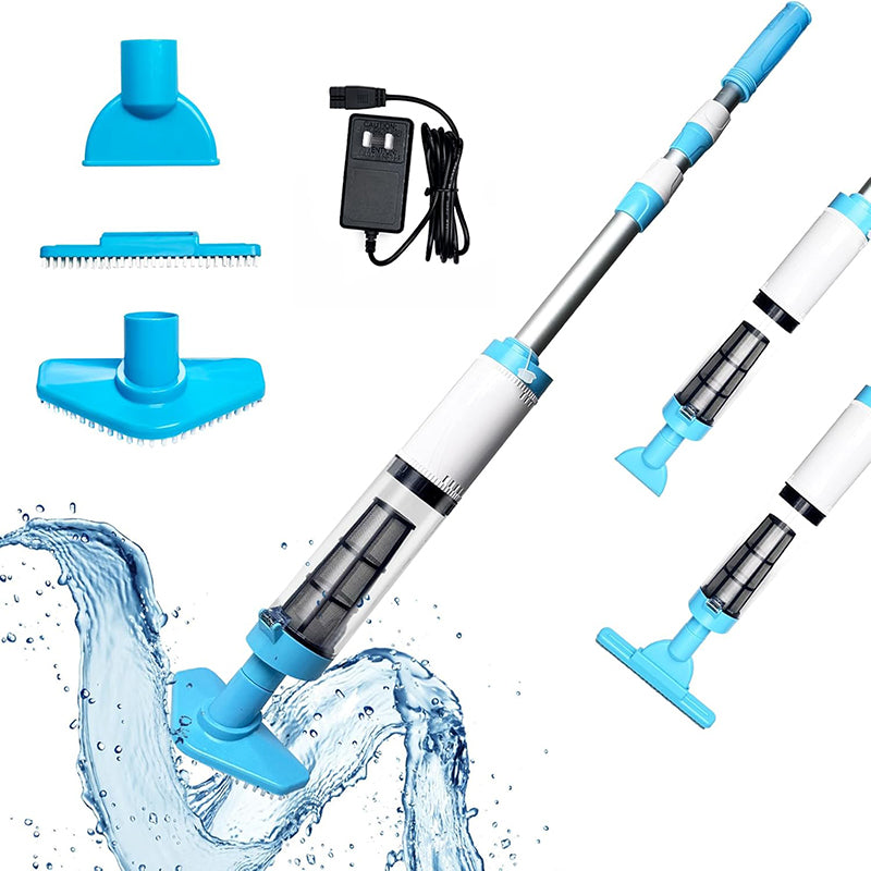 AQOONA POOL MAX – Aspirador de Piscina Recarregável 3 em 1 – Sem Fio, Prático e Potente