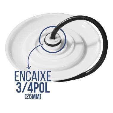 Luminária de Led Para Piscina 9W Azul em ABS Iluctron
