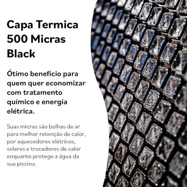 CAPA TÉRMICA 500 MICRAS BLACK